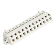 WAGO - Kabelsteckverbinder für Leiterplattensteckverbinder 1-Leiter Federleiste 721-342/031-000 CAGECLAMP 2,5mm²,lgr − 25 Stück