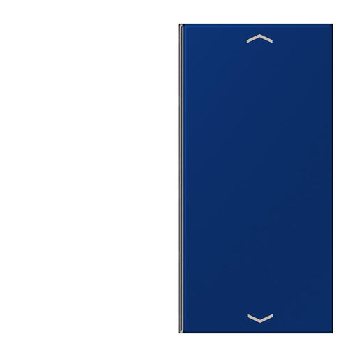 Jung - Abdeckung/Bedienelement für Installationsschalterprogramme Taste 2fach m. Pfeilsymb. LC 402 TSAP 261 bleu outremer fonce
