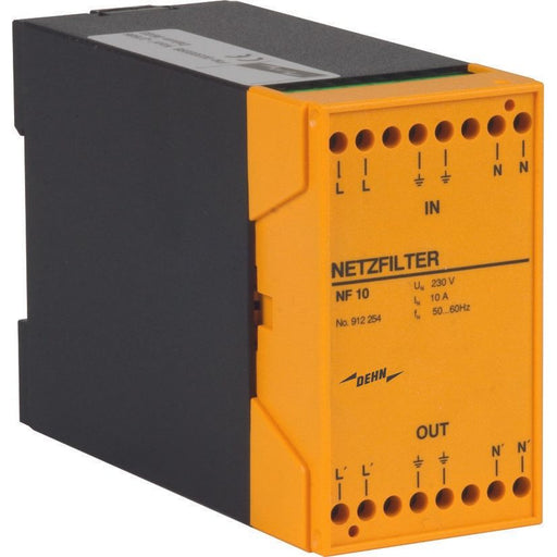 DEHN - Geräteüberspannungsschutz für Energietechnik/Stromversorgung N-Filter NF 10