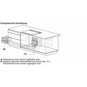 Bosch - Zubehör/Ersatzteile für Dunstabzugshauben Einbausatz Montageset DSZ1WW1M1 f. abnehmb. Lüfter