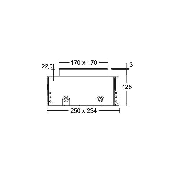 Brumberg Leuchten - Bodeneinbauleuchte LED-Bodeneinbauleuchte 14696083 3000K, schwarz