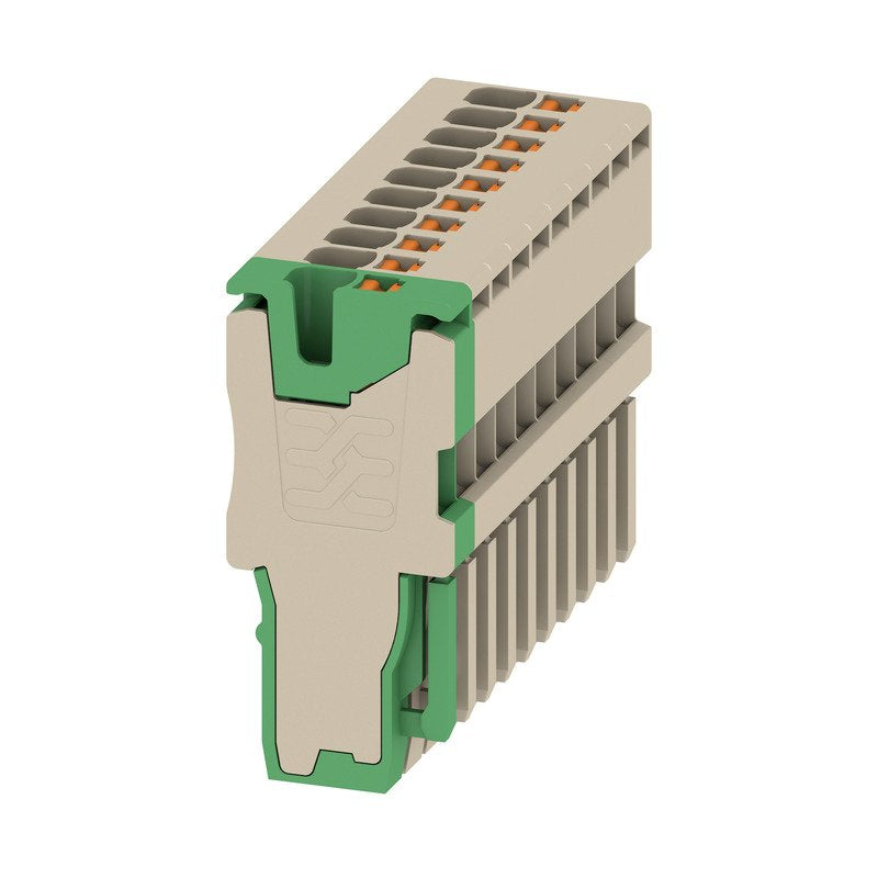Weidmüller - Zubehör/Ersatzteile für Klemmen Stecker APG 1.5/10-9BG-GN PUSH IN, 1.5 mm² − 20 Stück