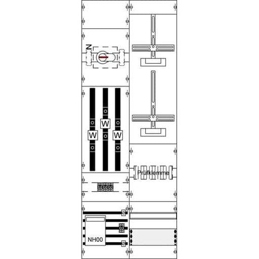 Striebel&John - Zählerfeld Mess-u.Wandlerfeld KA4224Z kpl.H5/B2