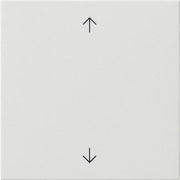 Gira - Abdeckung/Bedienelement für Installationsschalterprogramme Wippe 1-fach 538903 Reinweiß