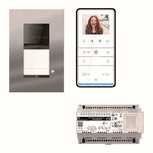 TCS Tür Control - Türsprech-Set video:pack AVU600101 PVUF011/001 IVW6511 1WE UP