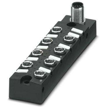 Phoenix Contact - Passiver Sensor-/Aktor-Verteiler (ohne Leitung) Sensor-/Aktor-Box SACB- 8/3-L-M12-M8HD − 1 Stück