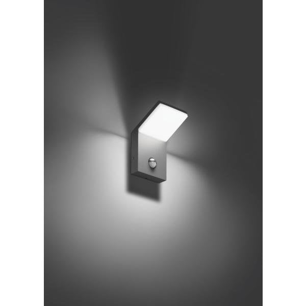 Brumberg Leuchten - Decken-/Wandleuchte LED-Wandanbauleuchte 65121103 3000K, graphit