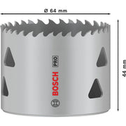 Bosch - Lochsäge PRO Multi Material 2608901520 Lochsäge 64 mm mit