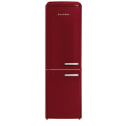 Gorenje - Kühl-/Gefrierkombination Kühl/Gefrierkombi ONRK 619 DR-L burgun Retrodesign