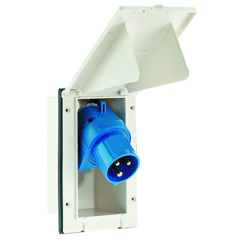 Bals Elektrotech - CEE-Gerätestecker (IEC 60309) Caravaneinbaugerätestecker 254 16A 3p 230V 6h IP44