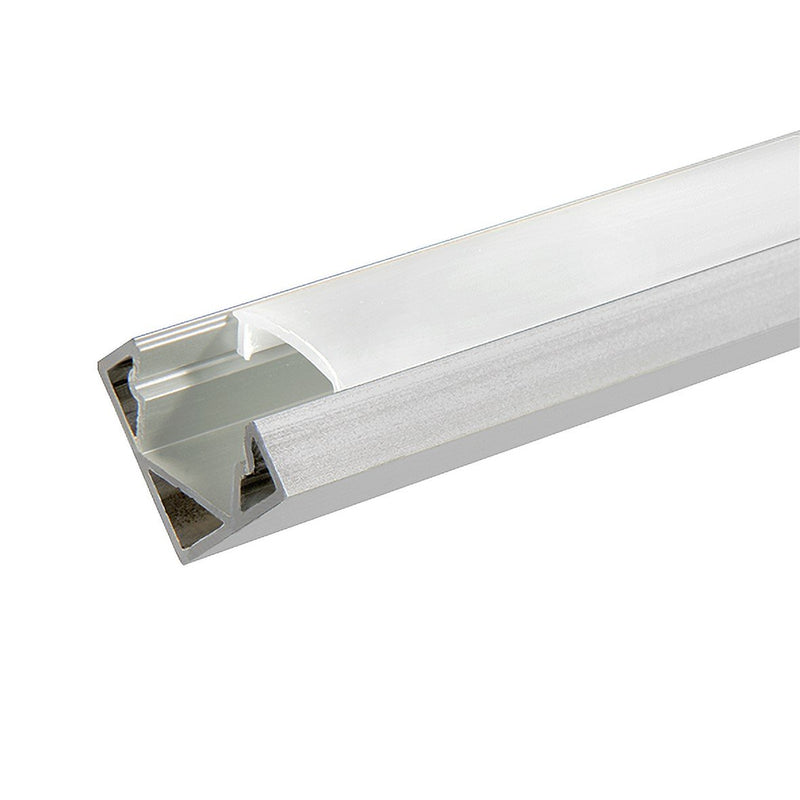Nobile - Zubehör/Ersatzteile für Lichtschlauch/-band Alu Eck-Profil 2m 5011146805 Abdeckung opal − 1 Stück
