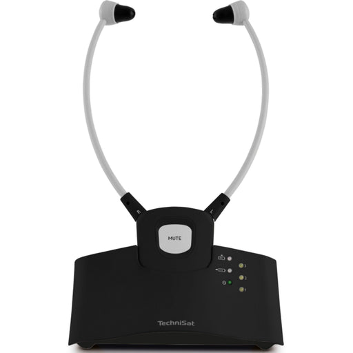TechniSat - Kopfhörer Kopfhörerset STEREOMANISI3 Set sw inkl. Basisstation