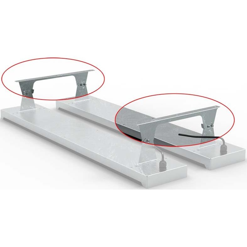 Casafan - Montagehilfe Haustechnik Heizstrahlerzubehör Doppelmontageset H/P f.Heatpanel