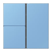 Jung - Abdeckung/Bedienelement für Installationsschalterprogramme Tastensatz 3fach LC 403 TSA 256 bleu ceruleen 59
