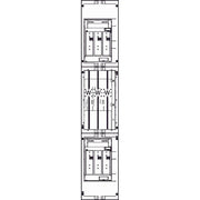 ABN - Zählerfeld Wandlerfeld W19X112N 200A Montagetraverse