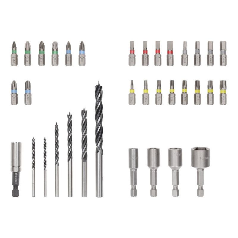 Bosch - Werkzeugset Extra Hard Schrauberbit- 2607017725VE(35) und PRO Wood − 6 Packung