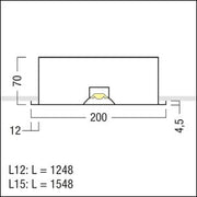 Zumtobel Group - Decken-/Wandleuchte LED-Deckeneinbauleuchte MIRL LED #42186252 3000K