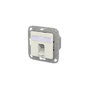 Metz Connect - Kommunikationsanschlussdose Kupfer RJ45 Anschlussdose IDC 130D371102-I reinweiß