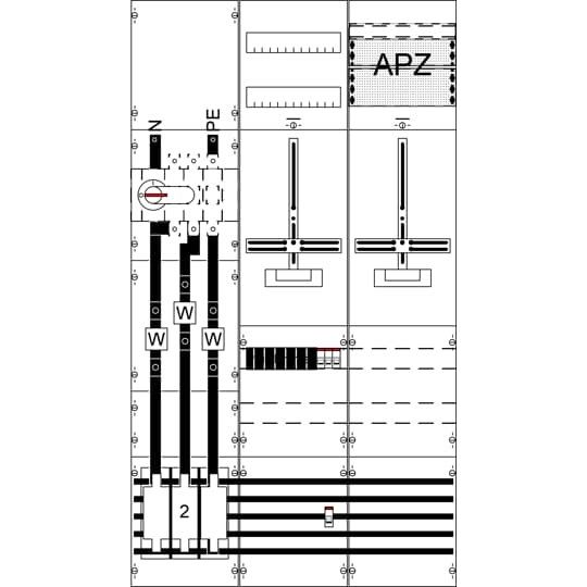 Striebel&John - Zählerfeld Komplettfeld WF39KN1 9RE 3FB