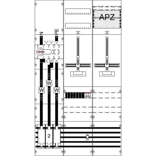 Striebel&John - Zählerfeld Komplettfeld WF39KN1 9RE 3FB