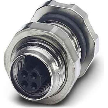 Phoenix Contact - Rundsteckverbinder, feldkonfektionierbar (Industriesteckverbinder) Einbausteckverbinder SACC-DSI-M5 #1530650 Sensor-/Aktor-Wandd. − 20 Stück