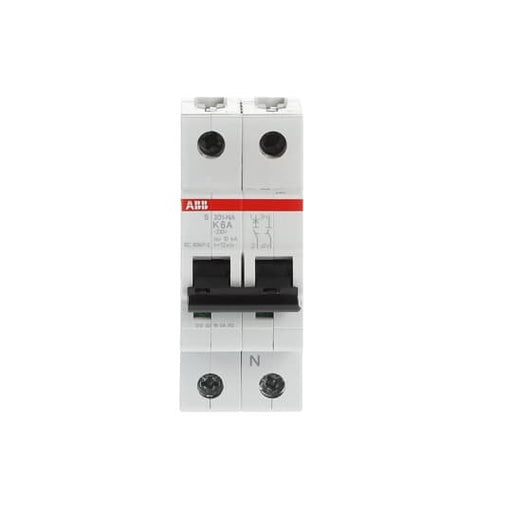 ABB Stotz S&J - Leitungsschutzschalter Sicherungsautomat S201-K6NA 6 kA, 6 A, 1P+NA