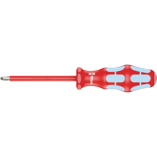 Wera - Kreuzschlitz-Schraubendreher VDE Schraubendreher 022734 PH 2x100mm