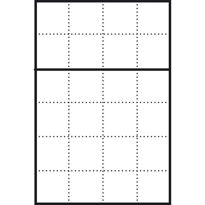 Siedle&amp;Söhne - Montageelement für Türstation Briefkasten-Gehäuse AP BGA 611-4/6-0 SM sil/met  − 1 Stück
