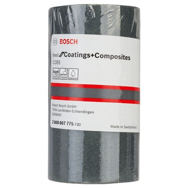 Bosch - Schleifpapier/Schleifvlies PRO C355 Schleifrolle, 2608607775 93 mm, 5 m, G320