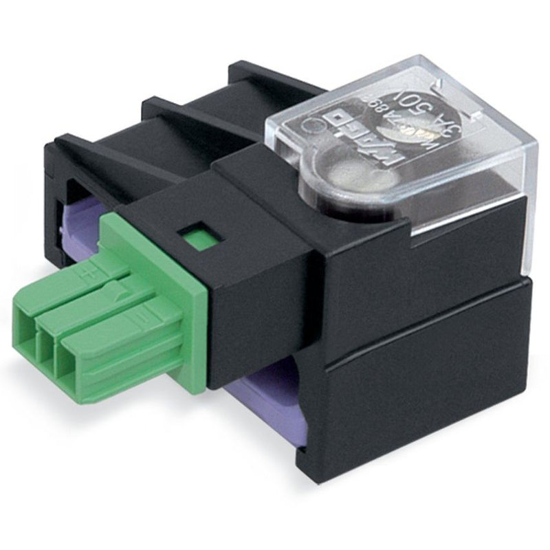 WAGO - Flachleitungsadapter für steckbare Gebäudeinstallation Abgriffmodul 893-262 grün − 50 Stück
