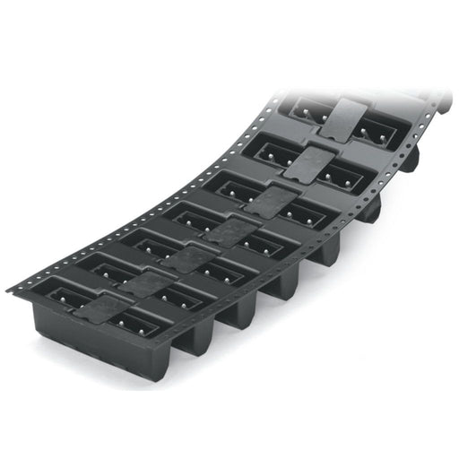 WAGO GmbH & Co. KG - Leiterplattensteckverbinder THR - Stiftleiste Lötstift 231 - 23#4055143474849 1,0x1,0,gerade,sw − 170 Stück