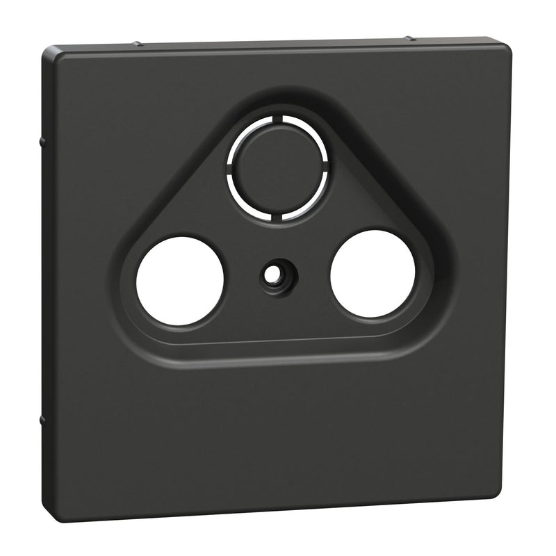 Merten - Einsatz/Abdeckung für Kommunikationstechnik Zentralplatte anth MEG4123-6034 f.Antennensteckdosen