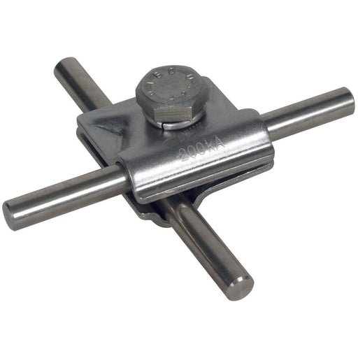 DEHN - Verbinder für Blitzschutz MV-Klemme MVK200810SKM10X30V2A NIRO f. Rd 8-10mm