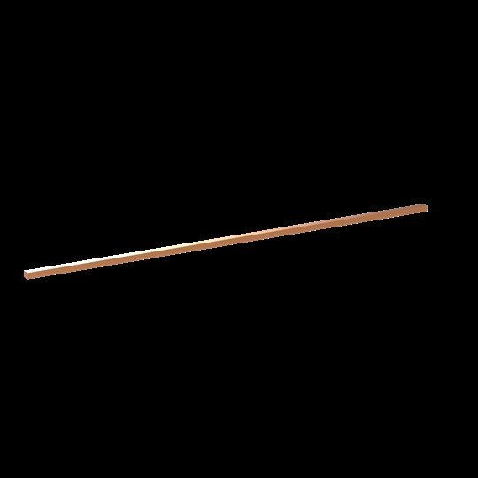 Striebel&John - Sammelschiene Kupferschiene ZX2102 12x10mm L:747mm