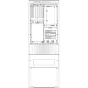 ABN - Zähler-Komplettschrank Zähleranschlusssäule SZ175ZL1503 1 ZP Leerpl. 5pol