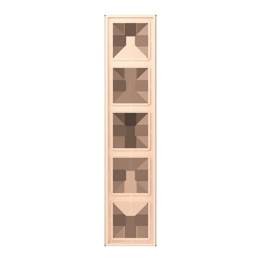 Jung - Abdeckrahmen Rahmen 5-fach LC 985 238 terre sienne pale