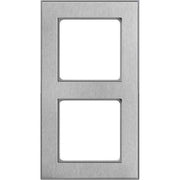 Peha - Abdeckrahmen Rahmen 2-fach D 20.672.220.702 Metal eds-gebürs.alu