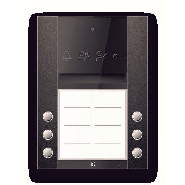 TCS Tür Control - Türstation für Türkommunikation PES PRO Audio Außenstation ASA110206-0017 6T AP R7016