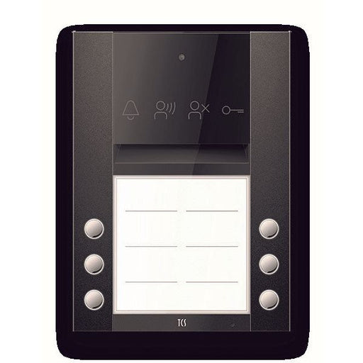 TCS Tür Control - Türstation für Türkommunikation PES PRO Audio Außenstation ASA110206-0017 6T AP R7016