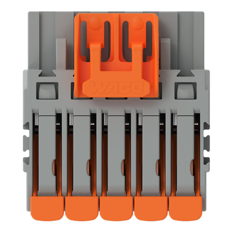 WAGO - Kabelsteckverbinder für Leiterplattensteckverbinder 1-Leiter-Federleiste 2231-1105/328-000 Push-in CAGECLAMP,gr − 50 Stück