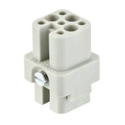 Harting - Kontakteinsatz für Rechtecksteckverbinder HAN 7D-F 50V/120V- 09210073101 − 10 Stück