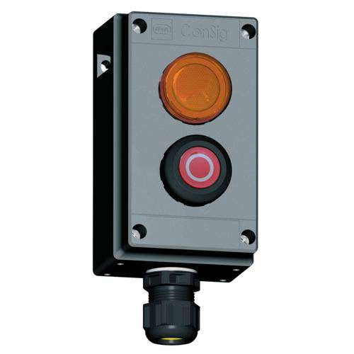 Stahl - Befehls- und Meldegeräte-Kombination im Gehäuse Drucktaster 130852 − 1 Stück by Stahl
