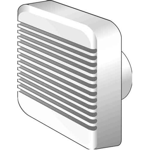 Helios Ventilatoren - Kleinraumventilator HV 100 EZ DN100 IP44