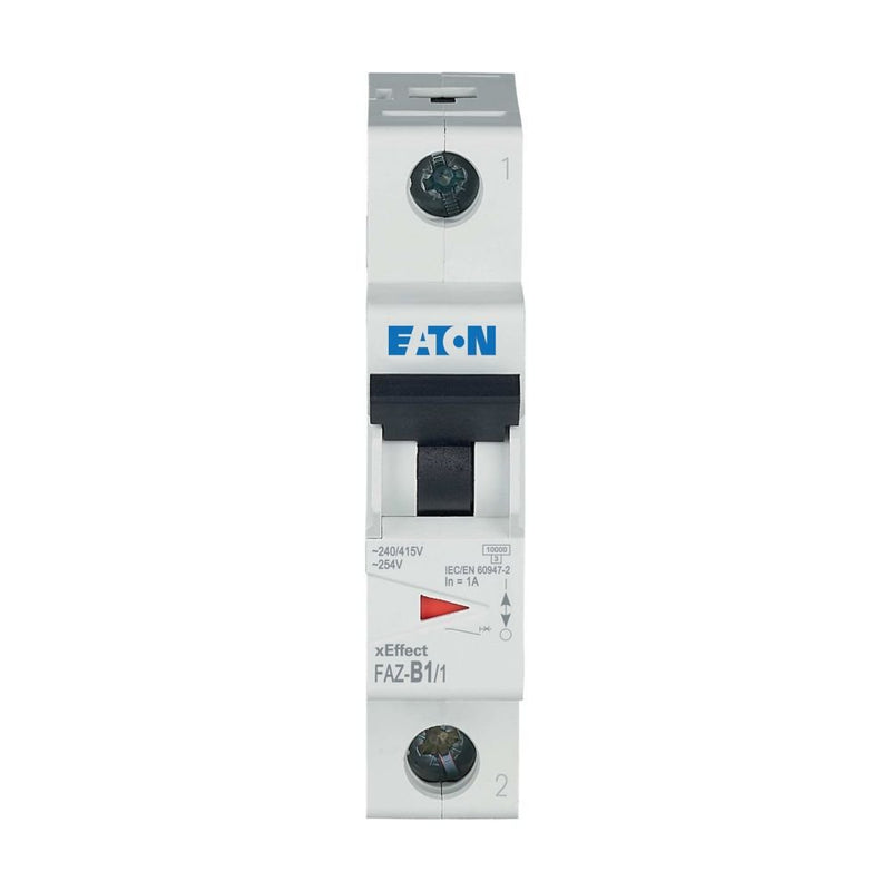 Eaton - Leitungsschutzschalter 1p. FAZ-B1/1 1A Charakt.: B − 12 Stück