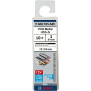 Bosch - Bohrer PRO Metal HSS-G 2608595049 Spiralbohrer 1 x 12