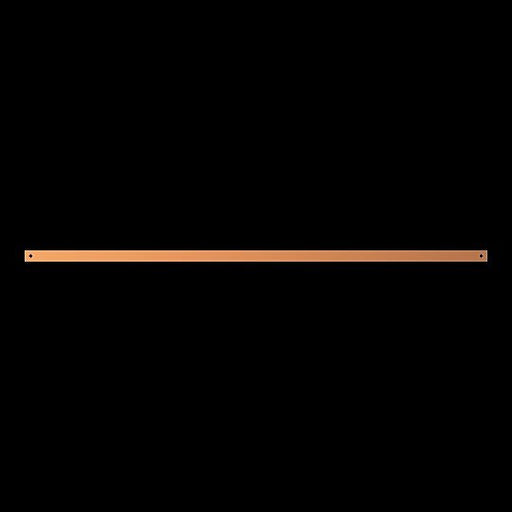 Striebel&John - Sammelschiene Kupferschiene ZXM1102 30x5mm, L:1350mm
