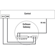 WAGO - Feldbus, Dez. Peripherie - Kommunikations-Modul EnOcean-RS-485-Gateway 750-940 868 MHz