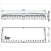 Telegärtner - Patchpanel Kupfer Mini-Verteiler leer 100021395 MPD16 apws TH35