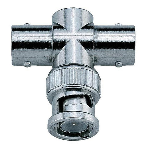 Grothe - Koax-Kupplung BNC-T-Stück BNC-T 2x Buchse/1x Stecker