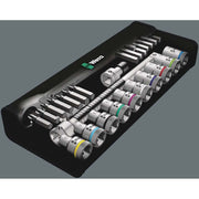 Wera - Werkzeugset Zyklop Metall-Knarrensatz 004078 1/2"-Antrieb, 7-tlg